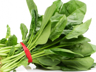Large organic American spinach
