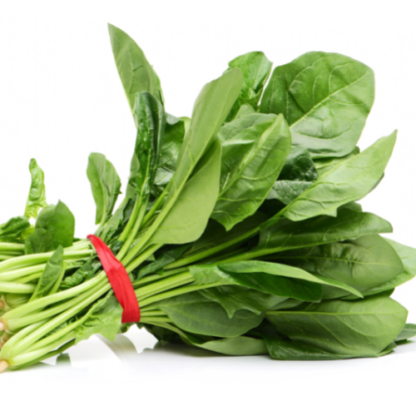 Large organic American spinach